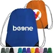 Large Drawstring Polyester Sports Pack (14" X 18") | https://www.bestnamebadges.com