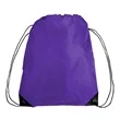 Large Drawstring Polyester Sports Pack (14" X 18") | https://www.bestnamebadges.com