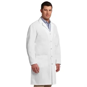 Red Kap Lab Coat. | https://www.bestnamebadges.com