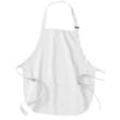 Port Authority Medium-Length Apron With Pouch Pockets. | https://www.bestnamebadges.com