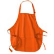 Port Authority Medium-Length Apron With Pouch Pockets. | https://www.bestnamebadges.com