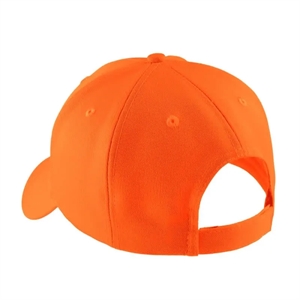 Port Authority Solid Enhanced Visibility Cap. | https://www.bestnamebadges.com