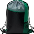 Tri Color Mesh Bottle Holder Drawstring Backpack (13"x17") | https://www.bestnamebadges.com