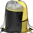 Tri Color Mesh Bottle Holder Drawstring Backpack (13"x17") | https://www.bestnamebadges.com