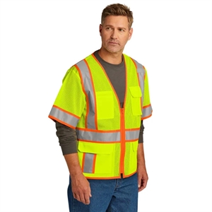 CornerStone-ANSI-107-Class-3-Surveyor-Mesh-Zippered-Two-T-