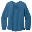 Port Authority Ladies Textured Crepe Blouse | https://www.bestnamebadges.com