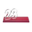 Northam Milestone Award - Red | https://www.bestnamebadges.com