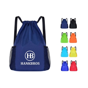 Large Drawstring Backpack for Basketball