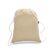 Eco-Friendly Drawstring Organic Sports Backpack | https://www.bestnamebadges.com