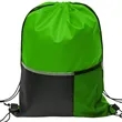 Premium Drawstring Backpack w/ Slip & Mesh Pocket (13"x17") | https://www.bestnamebadges.com