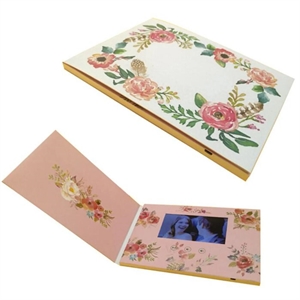 5" LCD Video Brochure Greeting Card
