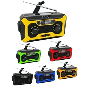 Hand Crank Solar Weather Radio With Recharge