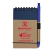 Eco Inspired Jotter Notepad Notebook with Matching Color | https://www.bestnamebadges.com