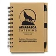 Larger Size Eco Inspired Jotter Notepad Notebook with Paper | https://www.bestnamebadges.com