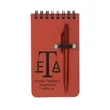 MONTEREY Pocket Sized Spiral Jotter Notepad Notebook w/ Pen | https://www.bestnamebadges.com