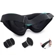 Sleep Eye Mask 3D Contoured Cup Sleeping Blindfold Concave | https://www.bestnamebadges.com