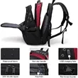 17 Inch Travel Laptop Backpack | https://www.bestnamebadges.com