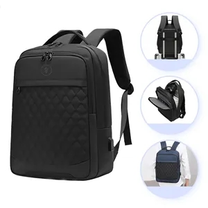 14Inch Waterproof Men Quilted Backpack