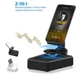Cell Phone Stand Wireless Bluetooth Speaker Base HD Sound | https://www.bestnamebadges.com