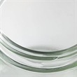 4 oz Clear cosmetic bottle Glass Jar | https://www.bestnamebadges.com