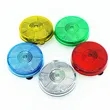 Round Blinking Light With Back Clip | https://www.bestnamebadges.com