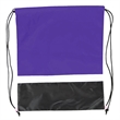 Gym Dual Color Team Bags Three-Tone Drawstring Backpack | https://www.bestnamebadges.com