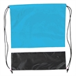 Gym Dual Color Team Bags Three-Tone Drawstring Backpack | https://www.bestnamebadges.com