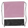 Gym Dual Color Team Bags Three-Tone Drawstring Backpack | https://www.bestnamebadges.com