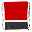 Gym Dual Color Team Bags Three-Tone Drawstring Backpack | https://www.bestnamebadges.com