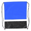 Gym Dual Color Team Bags Three-Tone Drawstring Backpack | https://www.bestnamebadges.com