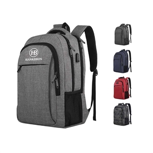 Large Travel Laptop Backpack with USB Charging Port