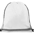Premium 210D Polyester Two Tone Drawstring Backpack 14"x17" | https://www.bestnamebadges.com