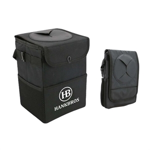 Foldable Car Trash Bag with Lid