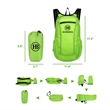 Foldable Outdoor Backpack | https://www.bestnamebadges.com