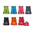 Foldable Camping Travel Backpack | https://www.bestnamebadges.com