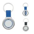 Circular Metal Spinner Key Tag | https://www.bestnamebadges.com