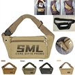 Canvas Fanny Pack | https://www.bestnamebadges.com