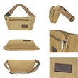 Canvas Fanny Pack | https://www.bestnamebadges.com
