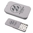 Signature Peppermints In Slider Tin | https://www.bestnamebadges.com