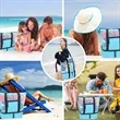 Mesh Beach Tote Cooler Bag | https://www.bestnamebadges.com
