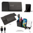 Wireless Charging Desk Organizer With Dry Erase Board | https://www.bestnamebadges.com