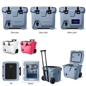 35 Qt. BrüMate BrüTank Rolling Cooler | https://www.bestnamebadges.com