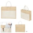 Julia Jute Tote Bag | https://www.bestnamebadges.com