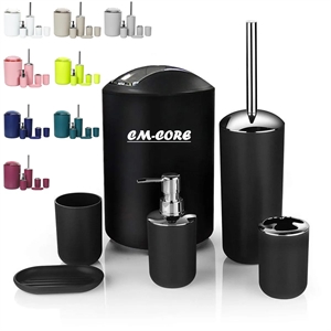 6Pcs Bathroom Accessories Set