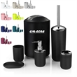 6Pcs Bathroom Accessories Set | https://www.bestnamebadges.com