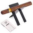 Stainless Steel Foldable Cigar Holder | https://www.bestnamebadges.com