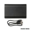 Hugo Boss® Storyline Card Holder & Power Bank | https://www.bestnamebadges.com