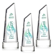 Akron VividPrint™ Award on Base - Clear | https://www.bestnamebadges.com