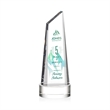 Akron VividPrint™ Award on Base - Clear | https://www.bestnamebadges.com