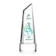 Akron VividPrint™ Award on Base - Clear | https://www.bestnamebadges.com